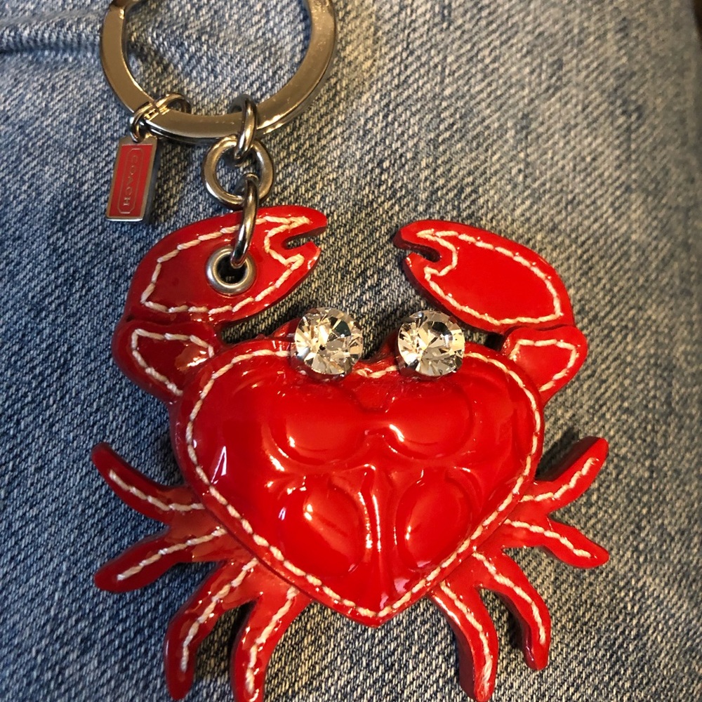 Coach Crab Fob